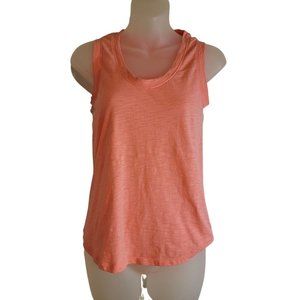 GAP  Easy Tee Tank Neon Peach  XS